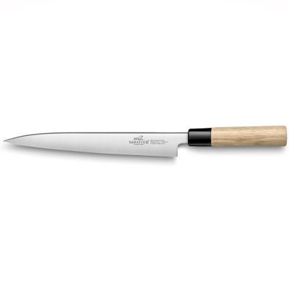 Couteau Japonais YANAGIBA 24 cm, marron, Lion Sabatier
