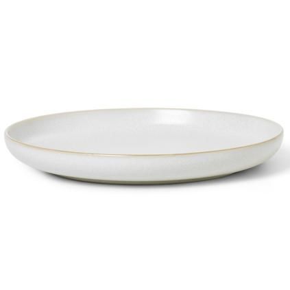 Assiette à dessert SEKKI 18,5 cm, crème, grès, ferme LIVING