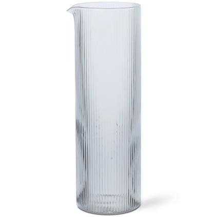 Carafe RIPPLE 1,1 l, clair, verre, ferm LIVING