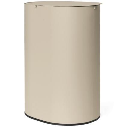 Poubelle ENKEL 40 l, cachemire, carbone acier, ferm LIVING