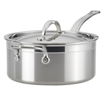 Casserole à sauce PROBOND 22 cm, 3,8 l, acier inoxidable, Hestan