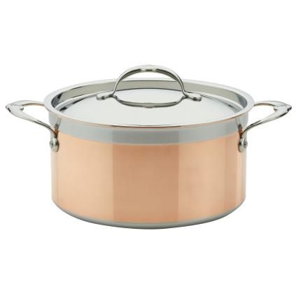 Marmite COPPERBOND 24 cm, 5,7 l, cuivre, Hestan