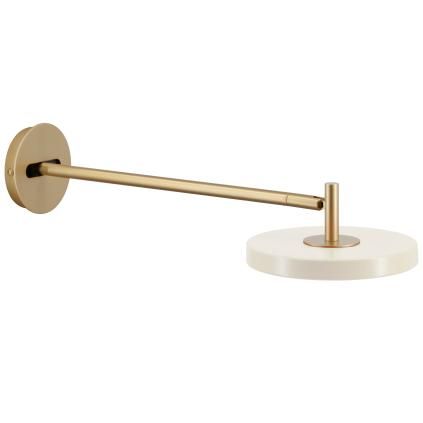 applique murale ASTERIA 15 cm, blanc, aluminium, Umage
