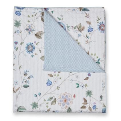 215271 prehoz pres postel flores bailando 220 x 260 cm bila bavlneny perkal moooi