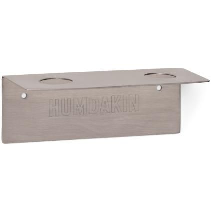 215507 drzak na tekuta mydla 14 cm dvojity stribrna nerezova ocel humdakin