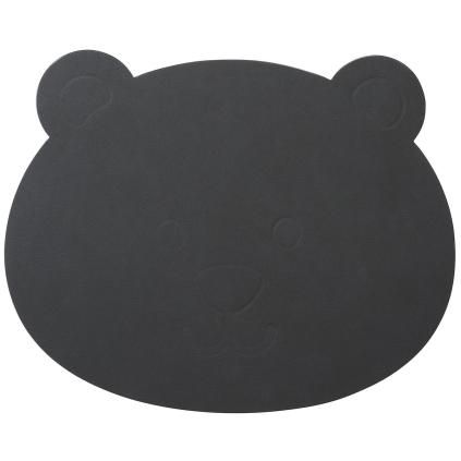 215903 detske prostirani bear nupo 38 x 30 cm antracitova kuze lind dna