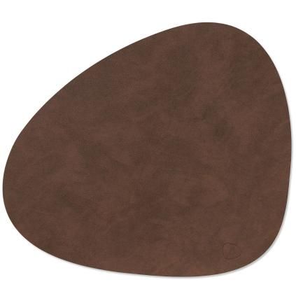 215957 prostirani curve nupo 37 x 44 cm tmave hneda kuze lind dna