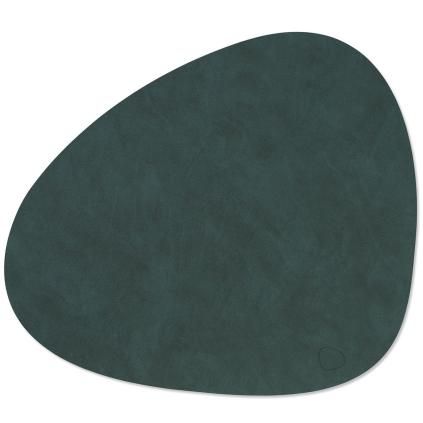 215849 prostirani curve nupo 37 x 44 cm tmave zelena kuze lind dna