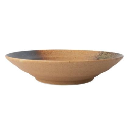 217100 servirovaci misa wabi sabi 28 5 cm 1 2 l hneda keramika mij