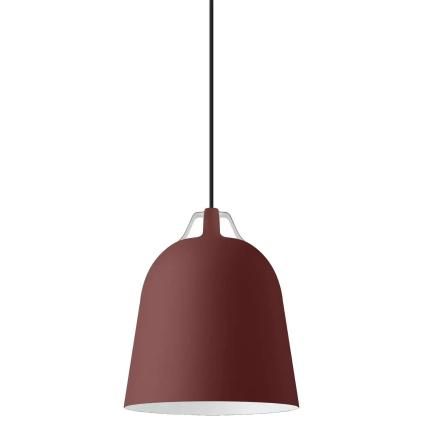 217058 zavesna lampa clover 21 cm burgundska hlinik eva solo