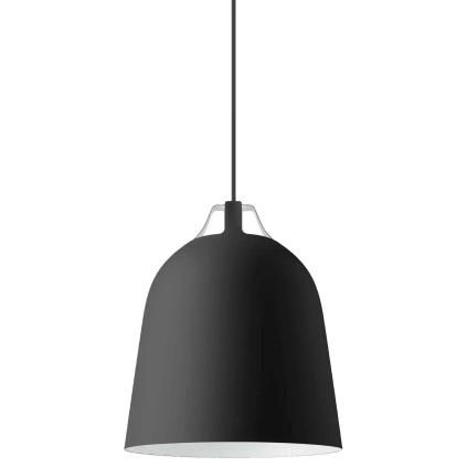 217079 zavesna lampa clover 29 cm cerna hlinik eva solo