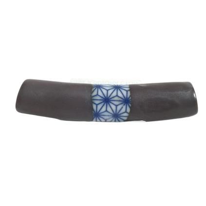 217127 oblazek na odlozeni hulek asanoha cylinder cerna keramika mij