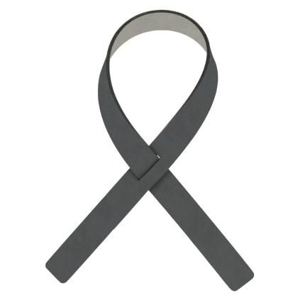 217361 krouzek na ubrousek fold nupo 30 cm sada 4 ks antracitova svetle seda kuze lind dna