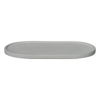 217475 dekorativni podnos creto 17 cm svetle seda beton blomus