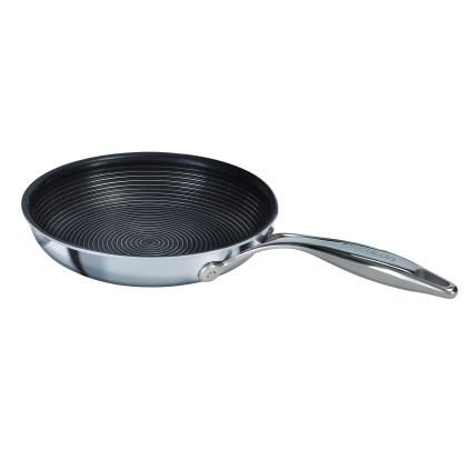 218189 2 neprilnava panev steelshield 25 cm nerezova ocel circulon