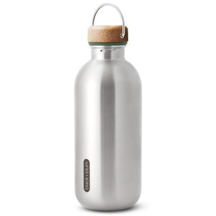 218453 lahev na vodu 600 ml olivova nerezova ocel black blum
