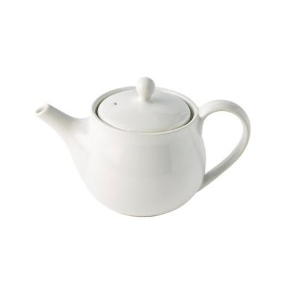 218804 cajova konvice s infuzerem 420 ml bila keramika mij