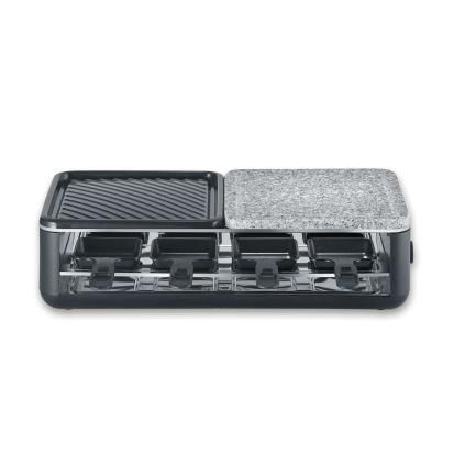 218780 raclette gril rg 2366 black line cerna severin