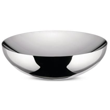 218873 misa na ovoce double 32 cm stribrna nerezova ocel alessi