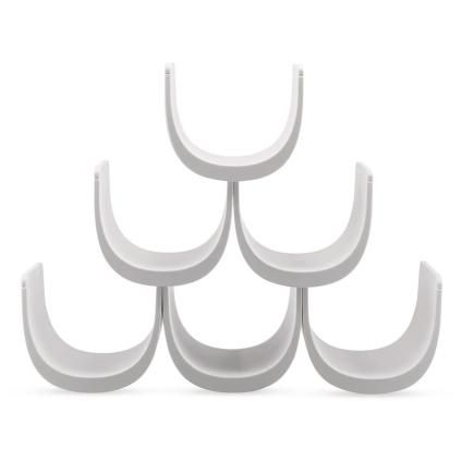 218858 drzak na lahev vina noe 34 cm bila plast alessi