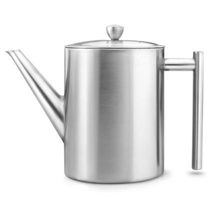 219422 cajova konvice s infuzerem minuet cylindre 1 2 l stribrna nerezova ocel bredemeijer