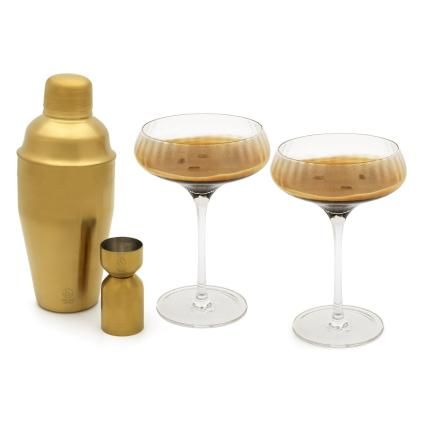 219488 barmansky set arinto sada 4 ks zlata sklo nerezova ocel leopold vienna
