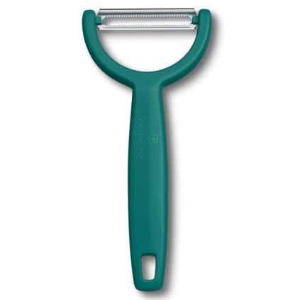 219689 skrabka na zeleninu ypso 16 cm zoubkovane ostri zelena plast victorinox