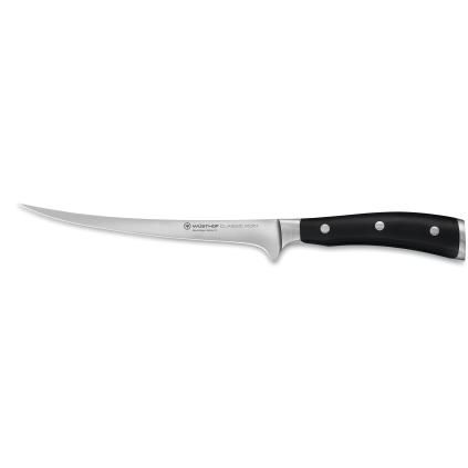 219806 filetovaci nuz classic ikon 18 cm cerna plast wusthof