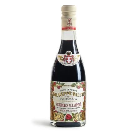 219875 sladkokysely kondiment 250 ml malina giusti