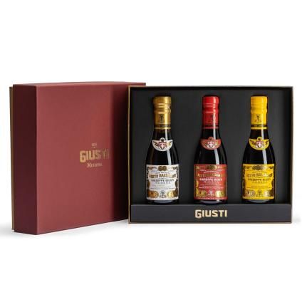 219932 balzamikovy ocet 2 3 4 gold medals 3 x 100 ml giusti