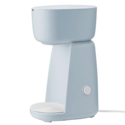220298 automaticky kavovar foodie 400 ml svetle modra plast rig tig