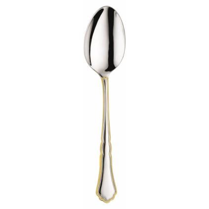 220952 kavova lzicka settecento gold filet 11 cm stribrna zlata nerezova ocel pintinox