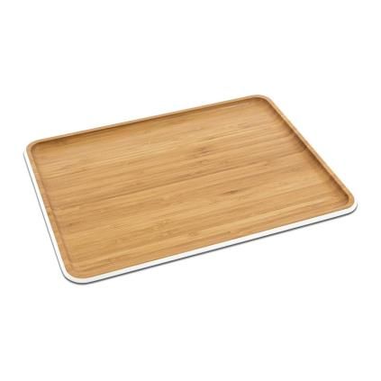 221330 servirovaci podnos nba061 40 x 30 cm hneda bambus pebbly