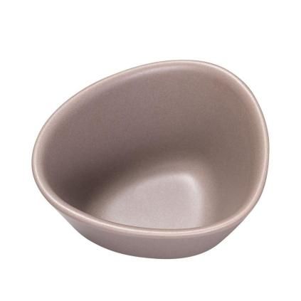 222077 jidelni miska curve 11 cm tepla seda kamenina lind dna