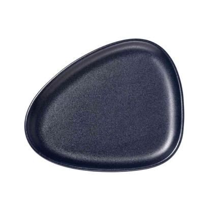 222104 snidanovy talir curve 22 cm namornicka modra kamenina lind dna