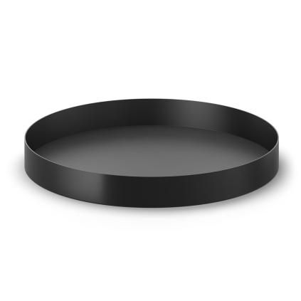 222645 dekorativni podnos trevo 30 cm cerna nerezova ocel zack