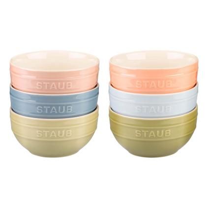 222837 jidelni miska 700 ml sada 6 ks keramika staub