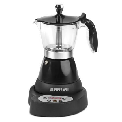 222870 elektricky moka kavovar risveglio espresso cerna g3ferrari