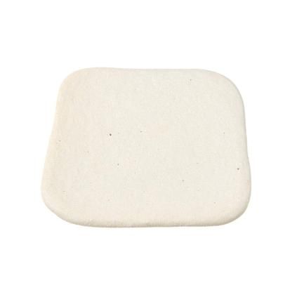 225453 servirovaci talir shell white 25 x 25 cm bila keramika mij