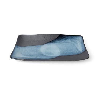 225495 servirovaci talir storm 30 cm modra keramika mij