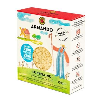 225834 testoviny do polevky stelline 400 g armando