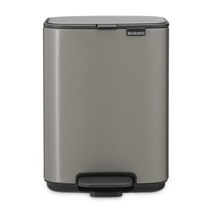 226017 pedalovy odpadkovy kos bo 4 l platinova ocel brabantia