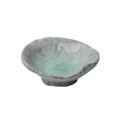 226443 miska na omacku aqua splash 10 cm modra keramika mij