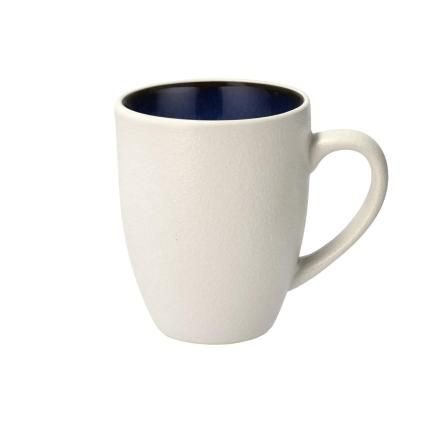 226599 hrnek gastro 300 ml bila tmave modra kamenina bitz