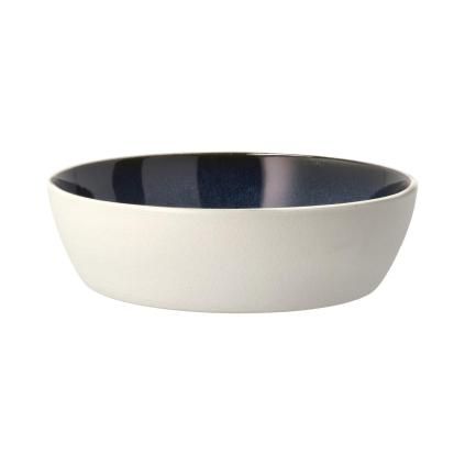 226617 misa na polevku gastro 18 cm 850 ml bila tmave modra kamenina bitz