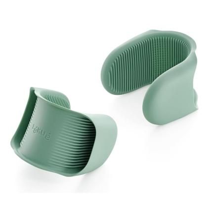 226161 chnapka na hrnec 9 cm sada 2 ks zelena silikon lekue