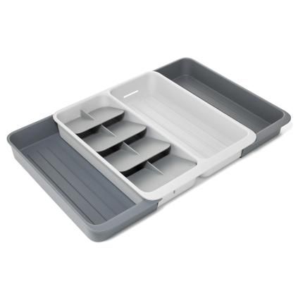 227676 organizer na pribory drawerstore 8500014 40 x 33 cm roztazitelny seda plast joseph joseph