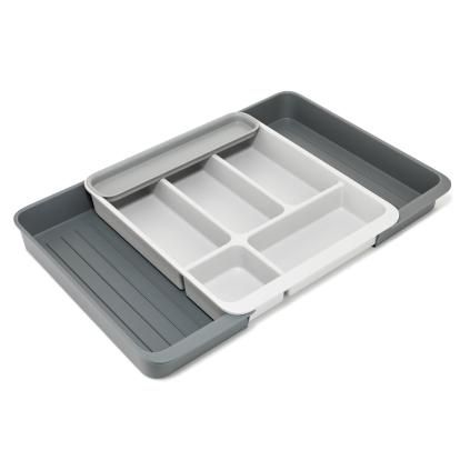 227667 organizer na pribory drawerstore 8500016 40 x 34 cm roztazitelny seda plast joseph joseph