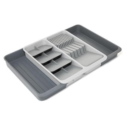 227655 organizer na pribory drawerstore 8500015 40 x 33 cm roztazitelny seda plast joseph joseph