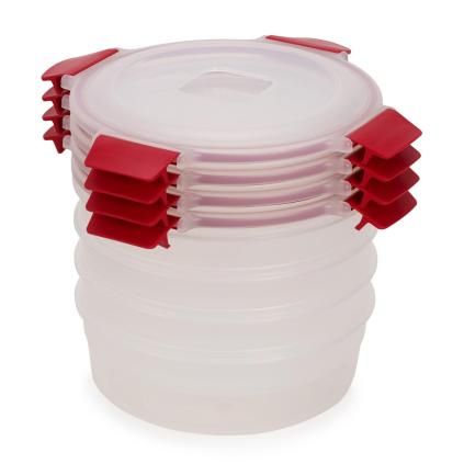 227415 box na potraviny nest lock 1000012 1 l sada 4 ks cervena plast joseph joseph